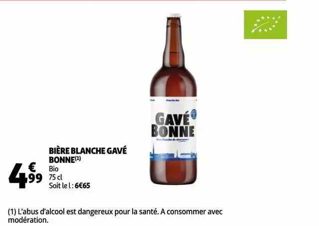 bière blanche gavé bonne
