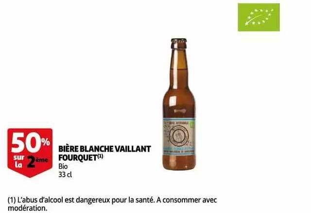 Bière Blanche Vaillant Fourquet