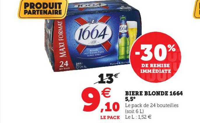 Bière Blonde 1664 5,5°