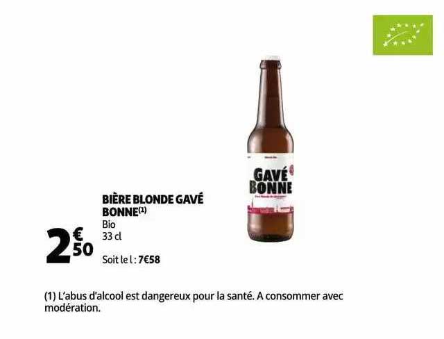 bière blonde gavé bonne