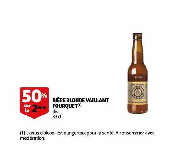 bière blonde vaillant fourquet