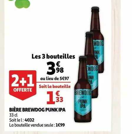 bière brewdog punk ipa