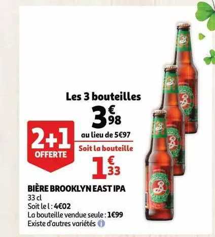 bière brooklyn east ipa