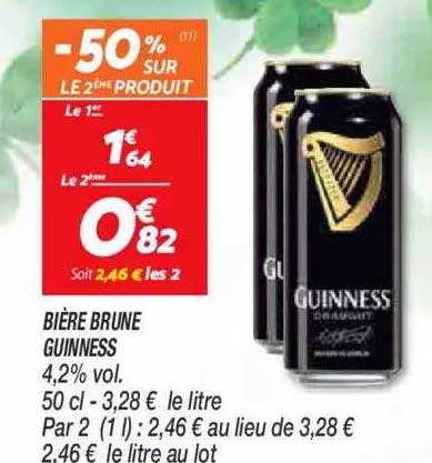 Bière Brune Guinness