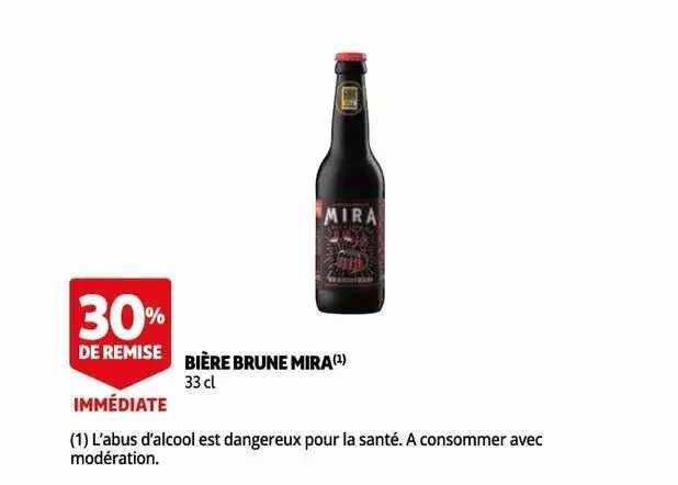 Bière Brune Mira