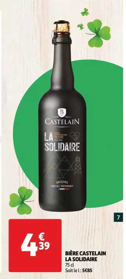 Bière Castelain La Solidaire