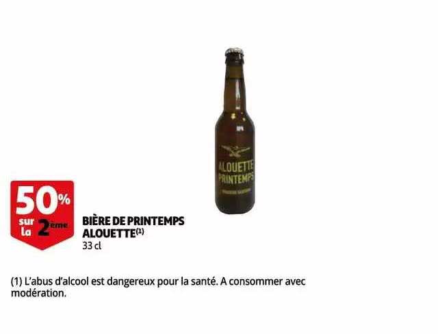 bière de printemps alouette