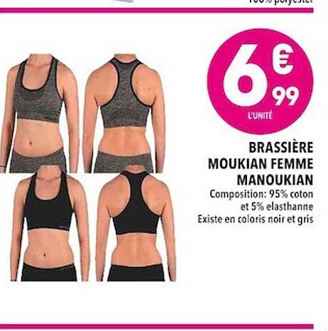 brassière moukian femme manoukian
