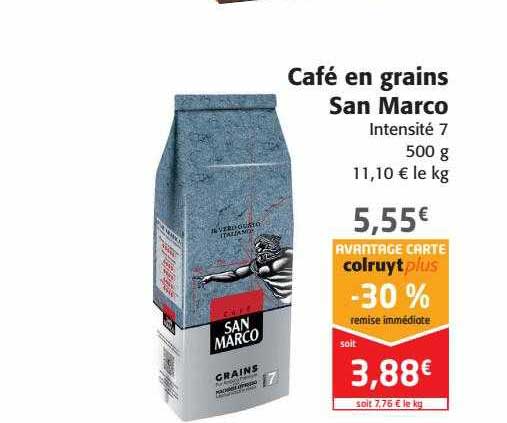 café en grains san marco