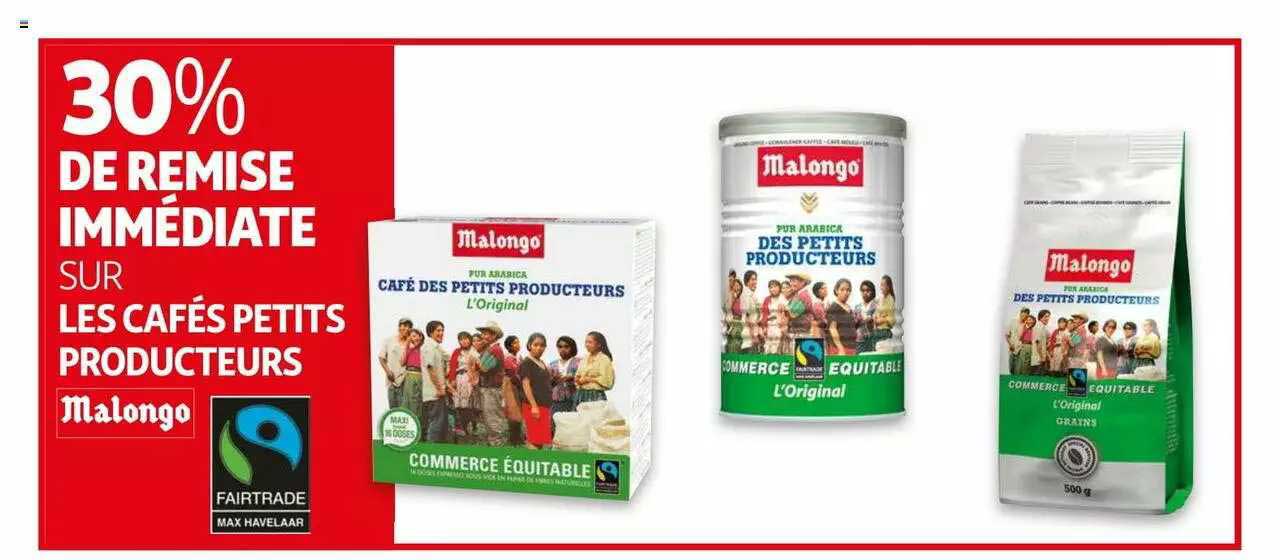 cafés petits producteurs malongo