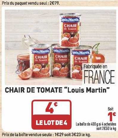 chair de tomate "louis martin"