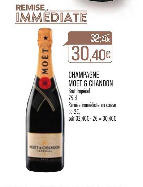 champagne moet & chandon