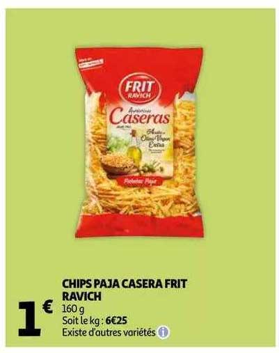 chips paja casera frit ravich