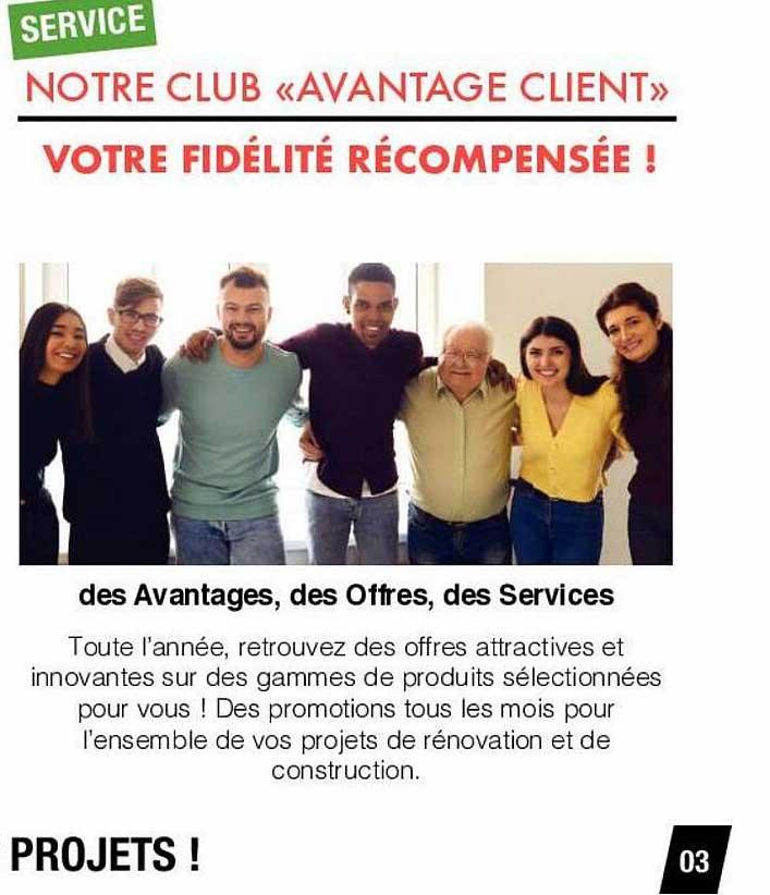 club "avantage client"