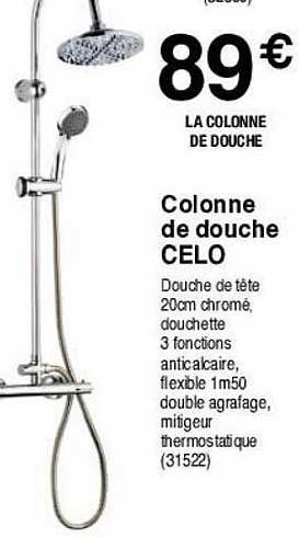 colonne de douche celo