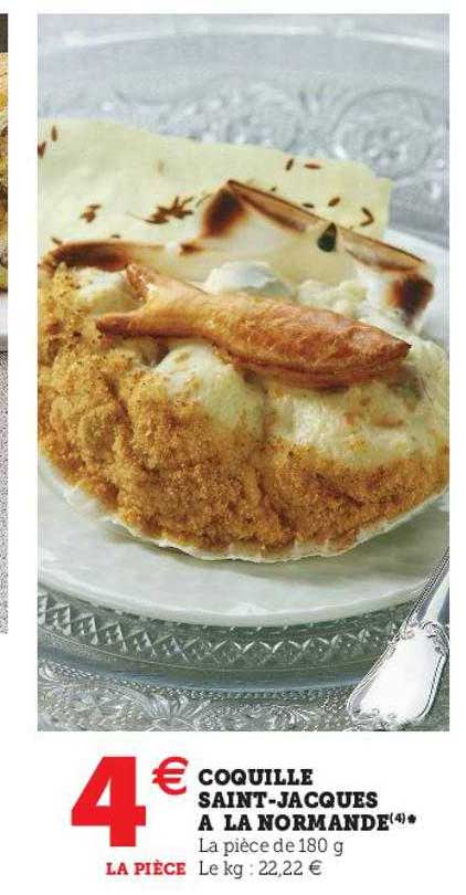 coquille saint-jacques à la normande