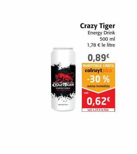 Crazy Tiger Energy Drink