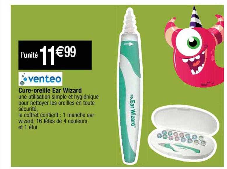cure-oreille ear wizard venteo
