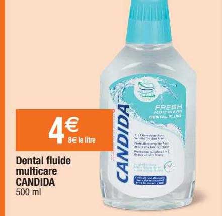 dental fluide multicare candida
