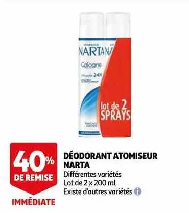 Déodorant Atomiseur Narta