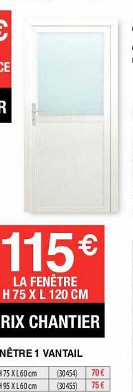 fenêtre 1 vantail