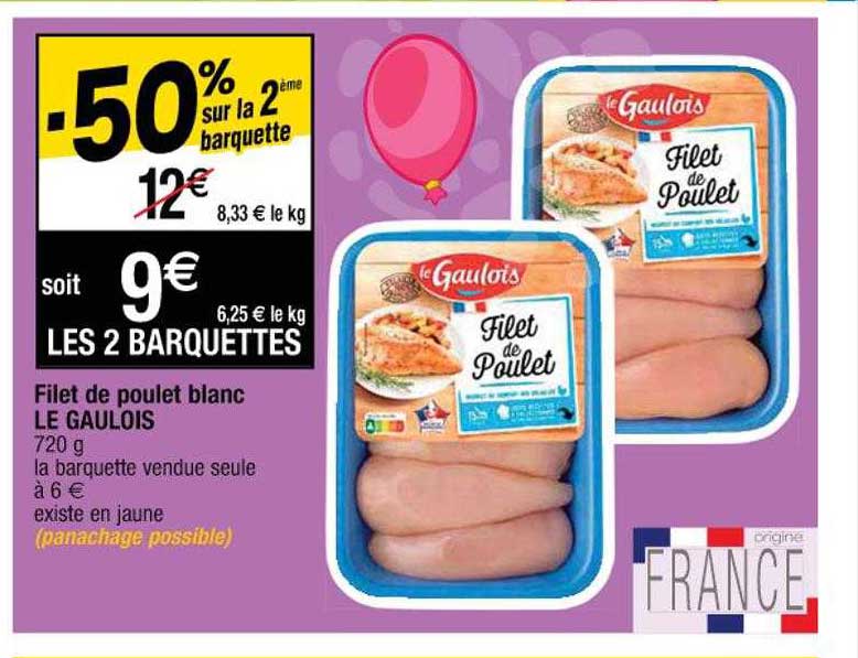Filet De Poulet Blanc Le Gaulois