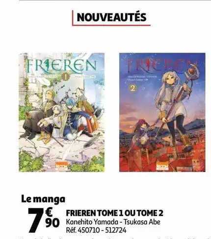 frieren tome 1 ou tome 2