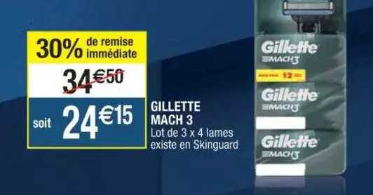 gillette mach 3