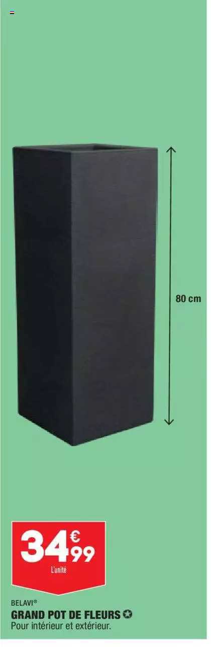 Grand Pot De Fleurs Belavi