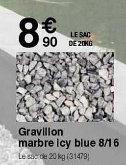 gravillon marbre icy blue 8-16