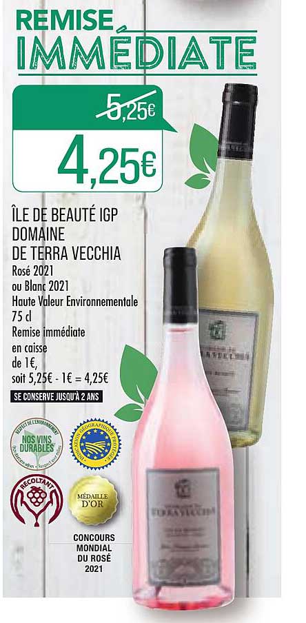île de beauté igp domaine de terra vecchia