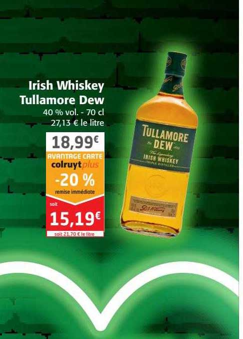 irish whiskey tullamore dew