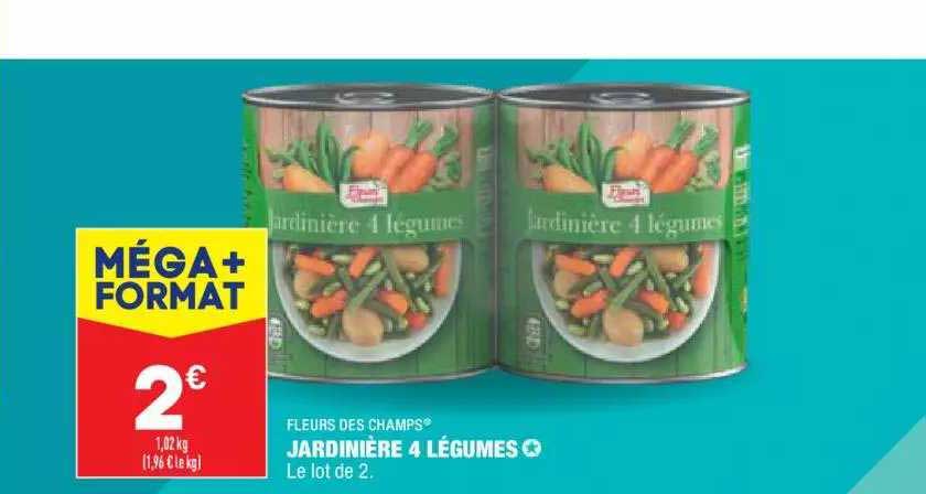 jardinière 4 légumes fleurs des champs