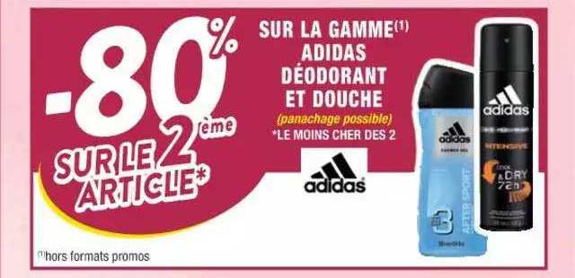 La Gamme Adidas Déodorant Et Douche
