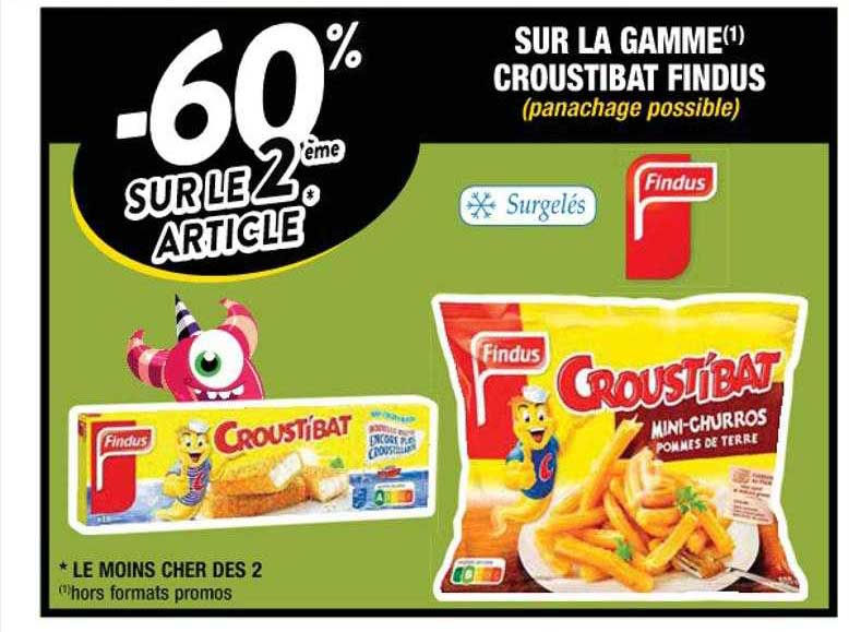 La Gamme Croustibat Findus