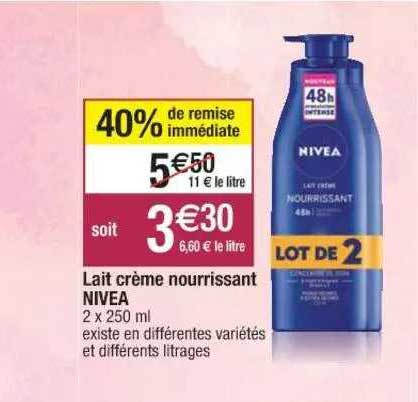 Lait Crème Nourrissant Nivea
