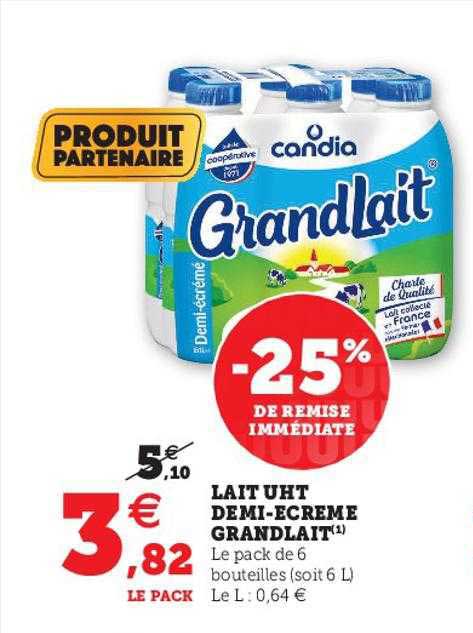 lait uht demi-écrémé grandlait