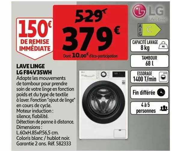 Lave Linge Lg