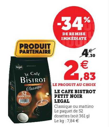 Le Café Bistrot Petit Noir Légal