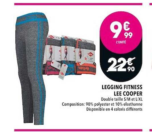 legging fitness lee cooper