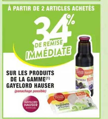 les produits de la gamme gayelord hauser
