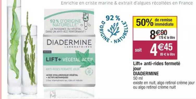 lift+ anti-rides fermeté jour diadermine