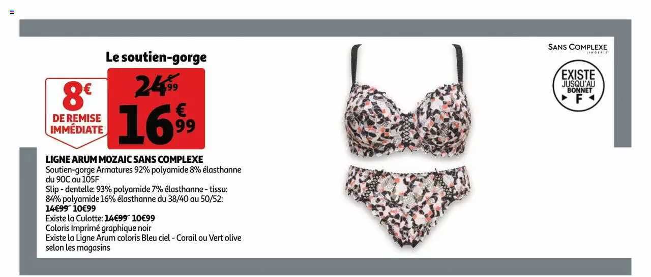 ligne arum mozaic sans complexe