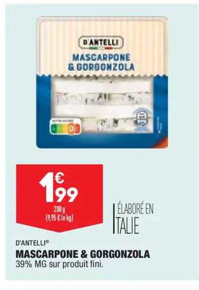 Mascarpone & Gorgonzola D'antelli