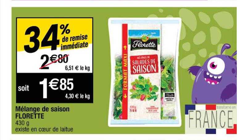 Mélange De Saison Florette
