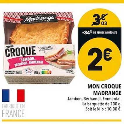 mon croque madrange