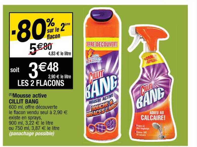 mousse active cillit bang