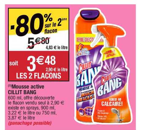 mousse active cillit bang
