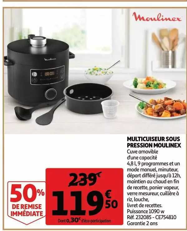 multicuiseur sous pression moulinex