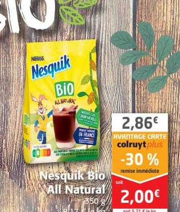 nesquik bio all natural